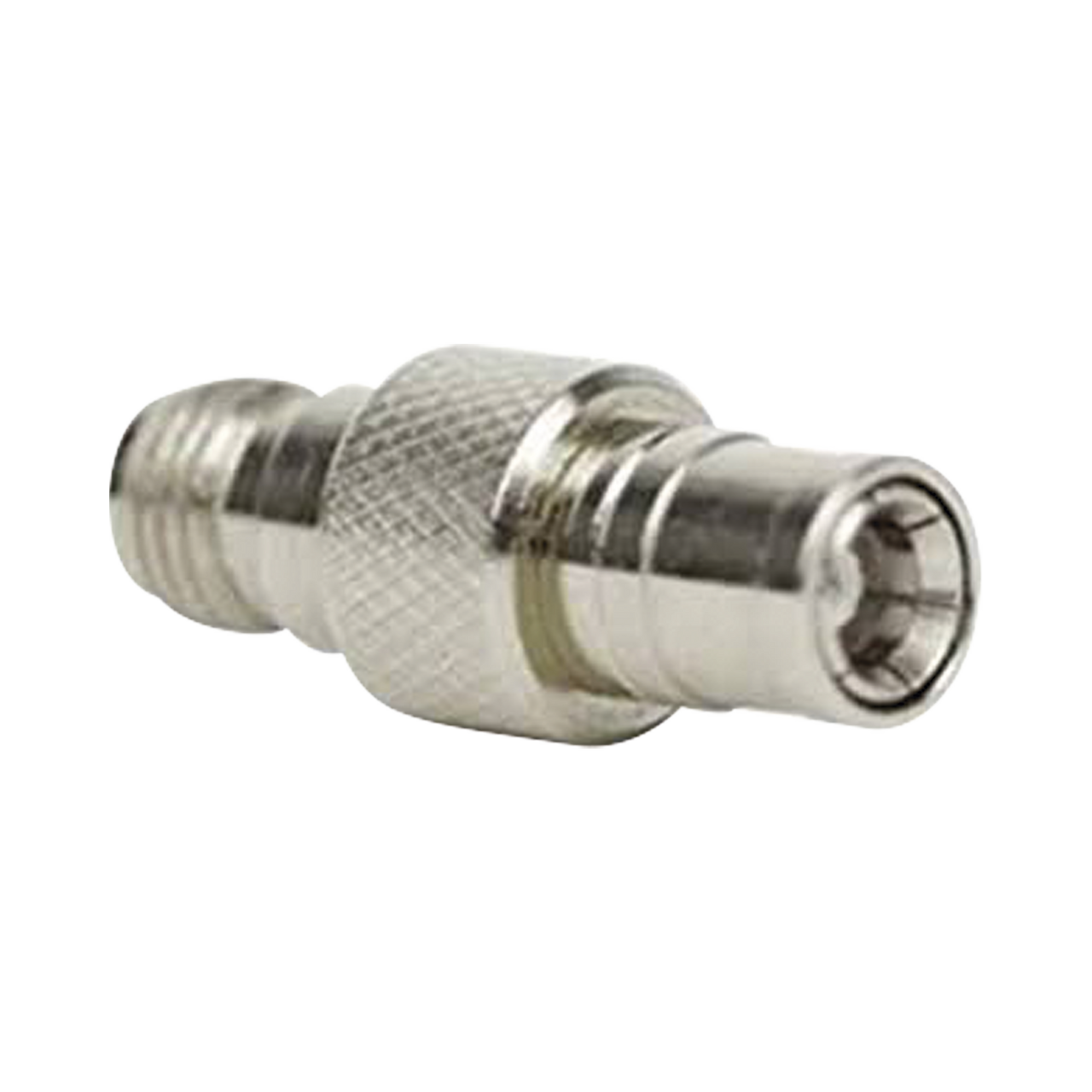 970-019 Adaptador en linea de conector SMA Hembra a SMB.