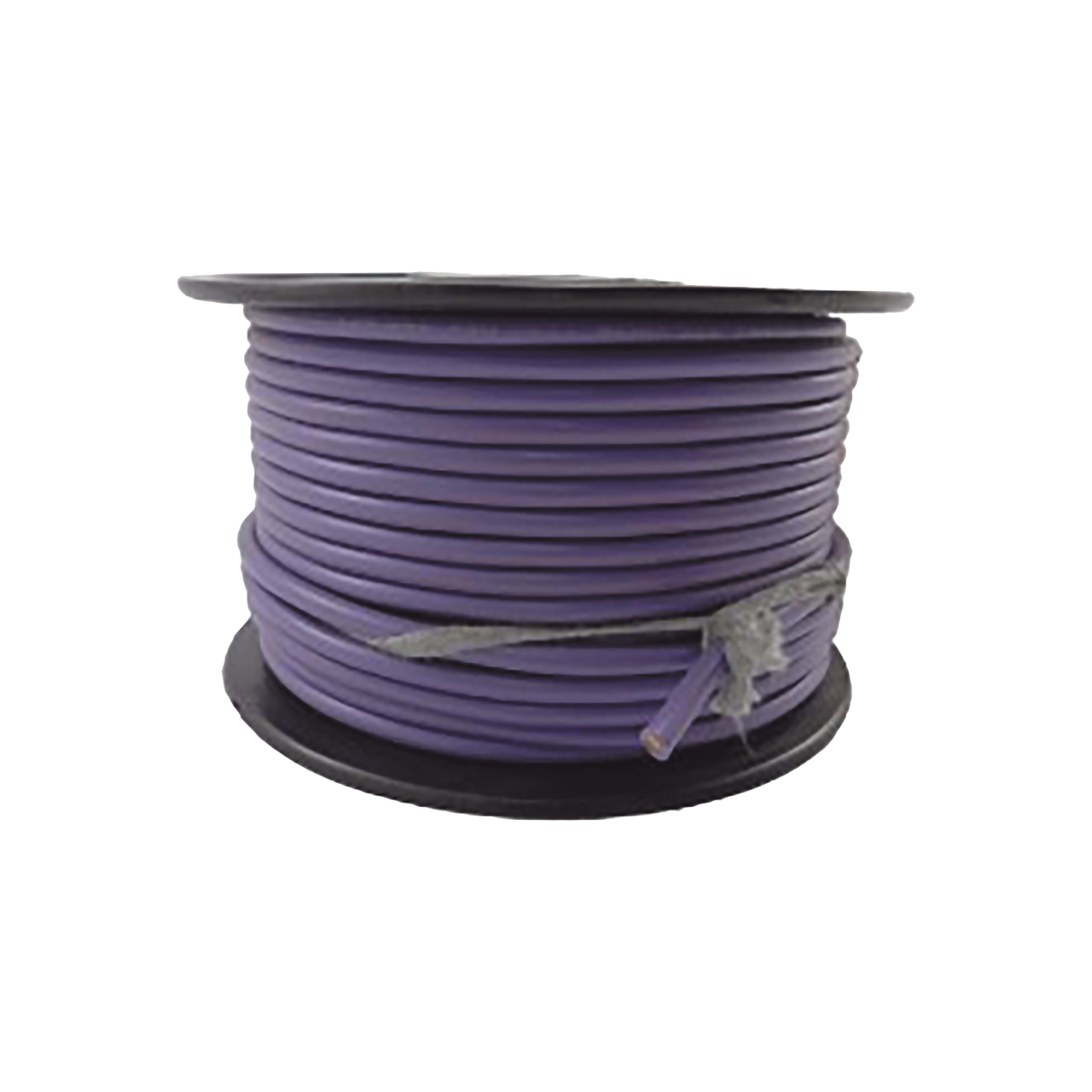 A1012T-14-100 Cable Marino Primario 12 AWG / 100 Pies / Color Púrpura / Chaqueta PVC Resistente a Llama / Cobre Estañado Clase K