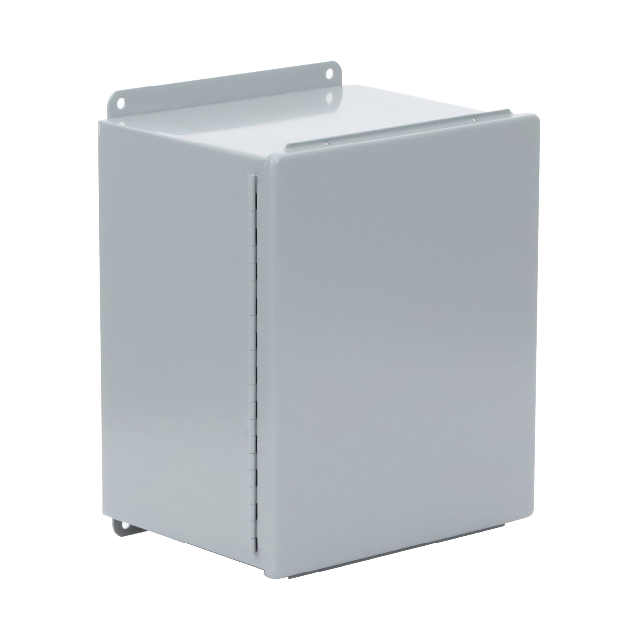 A12108CH Gabinete de Bisagra Continua NEMA 12; IP66 de Uso en Intemperie, 305 x 254 x 203 mm, De Acero, Color Gris