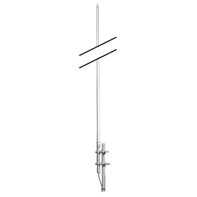 ANT150F6-8 Antena Colineal de Fibra de Vidrio para Base, 171-175 MHz, 6 dB, 500 Watt, N Hembra, Incluye Montaje de dos abrazaderas Dobles.