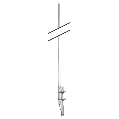 ANT150F6-8 Antena Colineal de Fibra de Vidrio para Base, 171-175 MHz, 6 dB, 500 Watt, N Hembra, Incluye Montaje de dos abrazaderas Dobles.