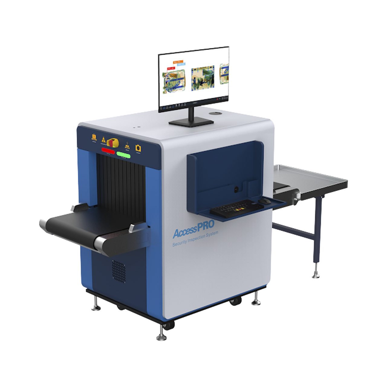 AP5030H Sistema de inspección por Rayos X para equipaje de mano con túnel de 50 x 30 cms. Escaneo mejorado y detección de explosivos. Puesta en marcha y capacitación incluida