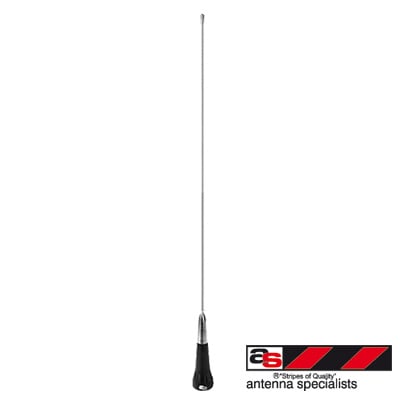 ASP7795 Antena Móvil UHF Ajustable en Campo, Rango de Frecuencia 445-470 MHz.