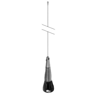 ASPR7495 Antena Móvil VHF / UHF, Ajustable en Campo, Rango de Frecuencia 150 - 512 MHz.
