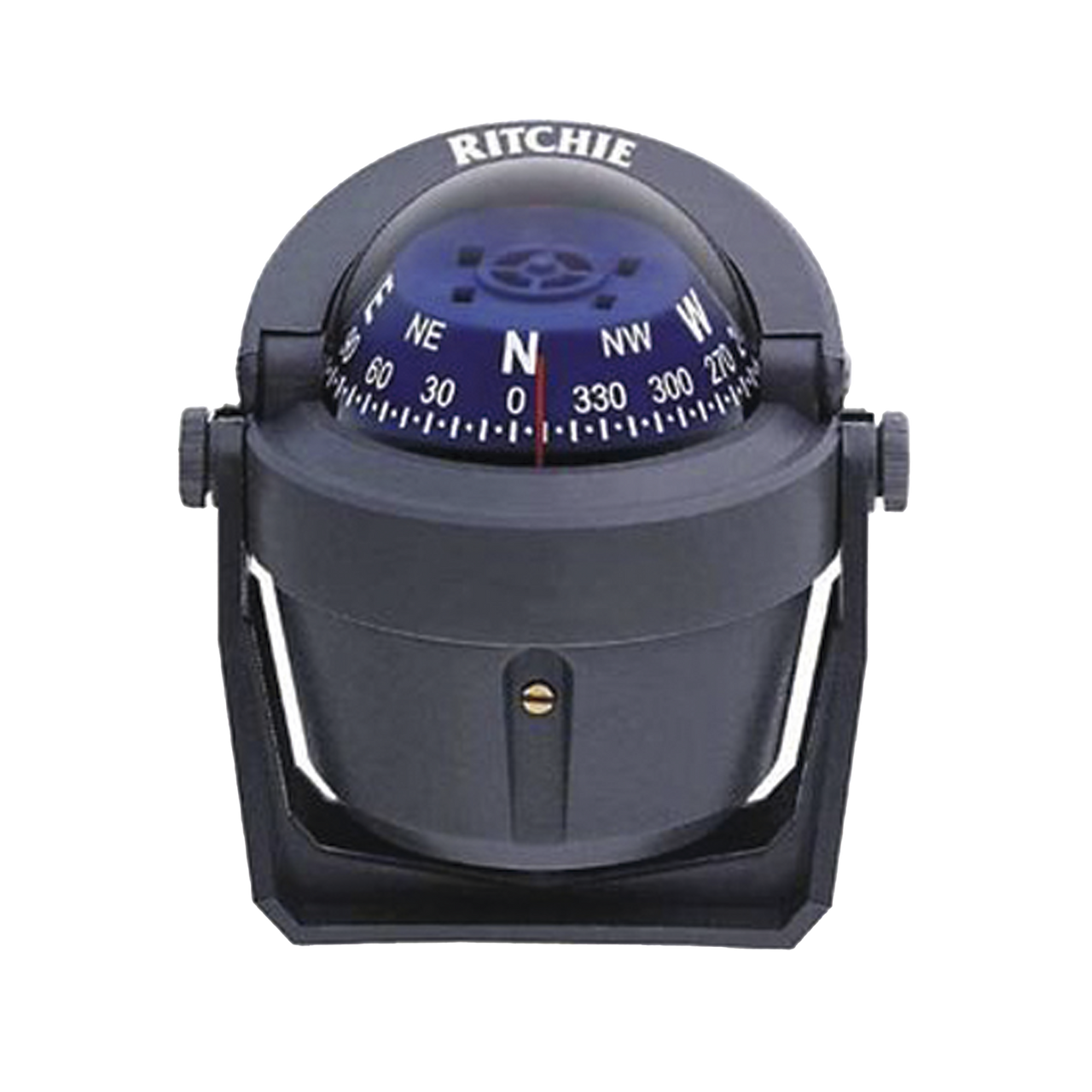 B-51G Brújula serie Sport en color gris, con iluminación nocturna color verde.