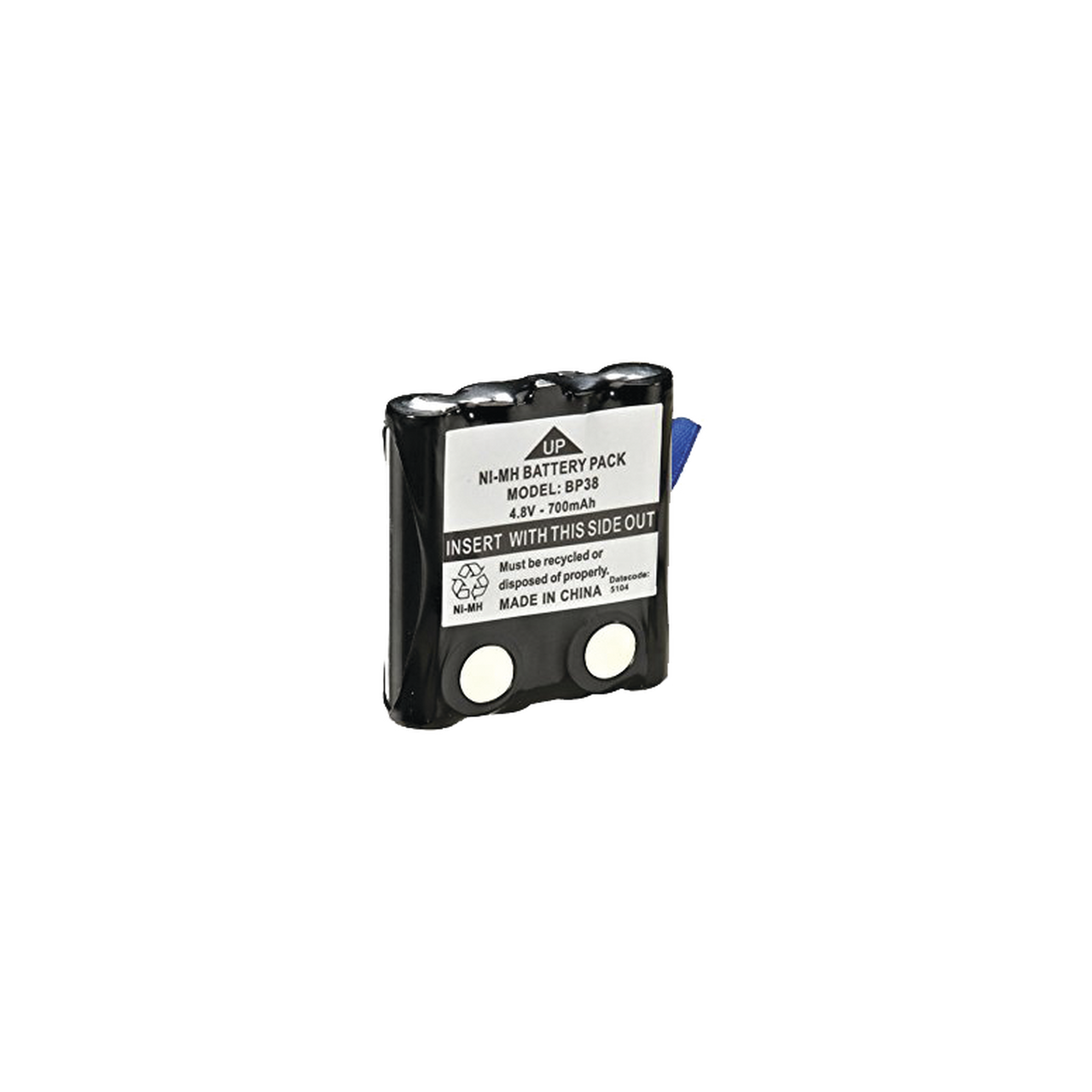 BBTG0860001 Batería de Ni-MH de 700mAh a 4.8V para Atlantis 150
