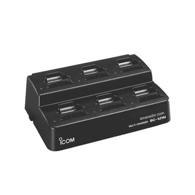 BC121NS Cargador múltiple para 6 baterías requiere BC157