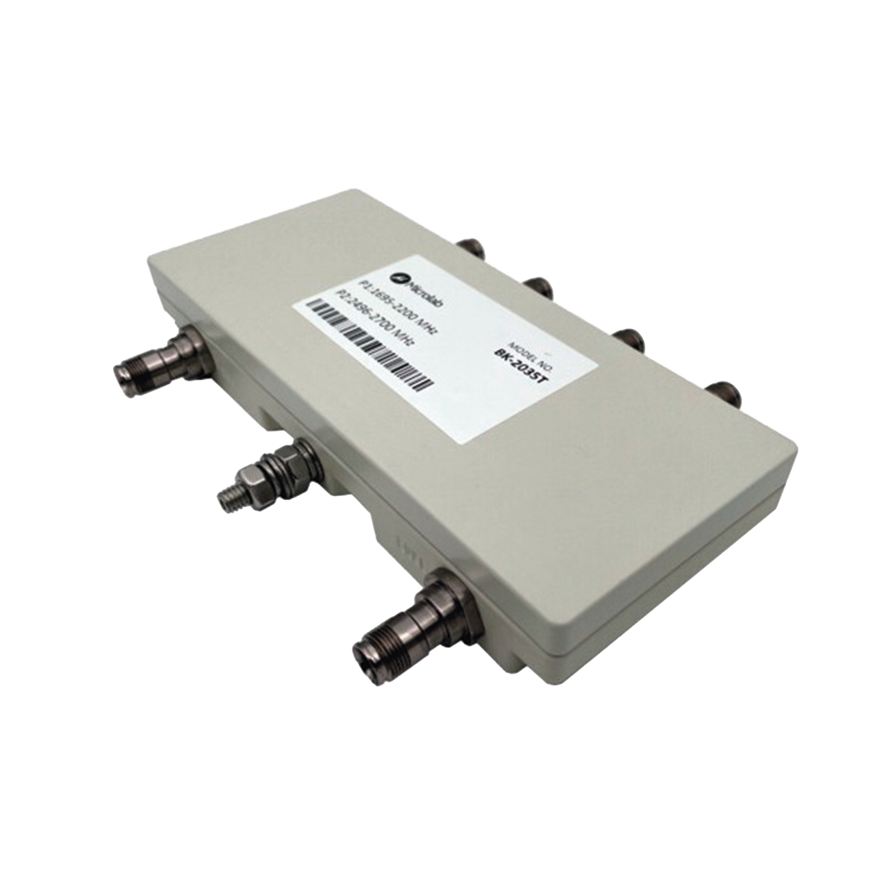 BK2035T DIPLEXOR Dual 1695-2200/ 2496-2690 MHz, 50W, -155dBc, IP67, NEX10®