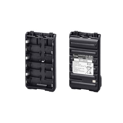 BP-263 Contenedor para 6 Baterías AA. Para Radios IC-F3003/4003, F3103D/4103D, F3210D/4210D.