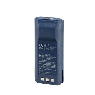 BP-227EX Batería de Li-Ion IS, de 1900mAh de 7.4V color azul, para radios IC-F3201DEX/4201DEX