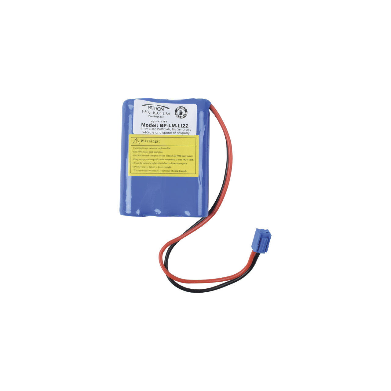 BP-LM-LI22 Batería recargable 11.1 V 2200 mAh Li-Ion