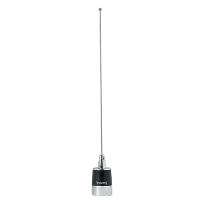 BR-175 Antena Móvil UHF, Ajustable en Campo, Rango de Frecuencia 450-490 MHz.