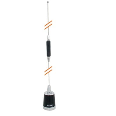 BR-450-NGP Antena Móvil UHF, Ajustable en Campo, Rango de Frecuencia 450-470 MHz.