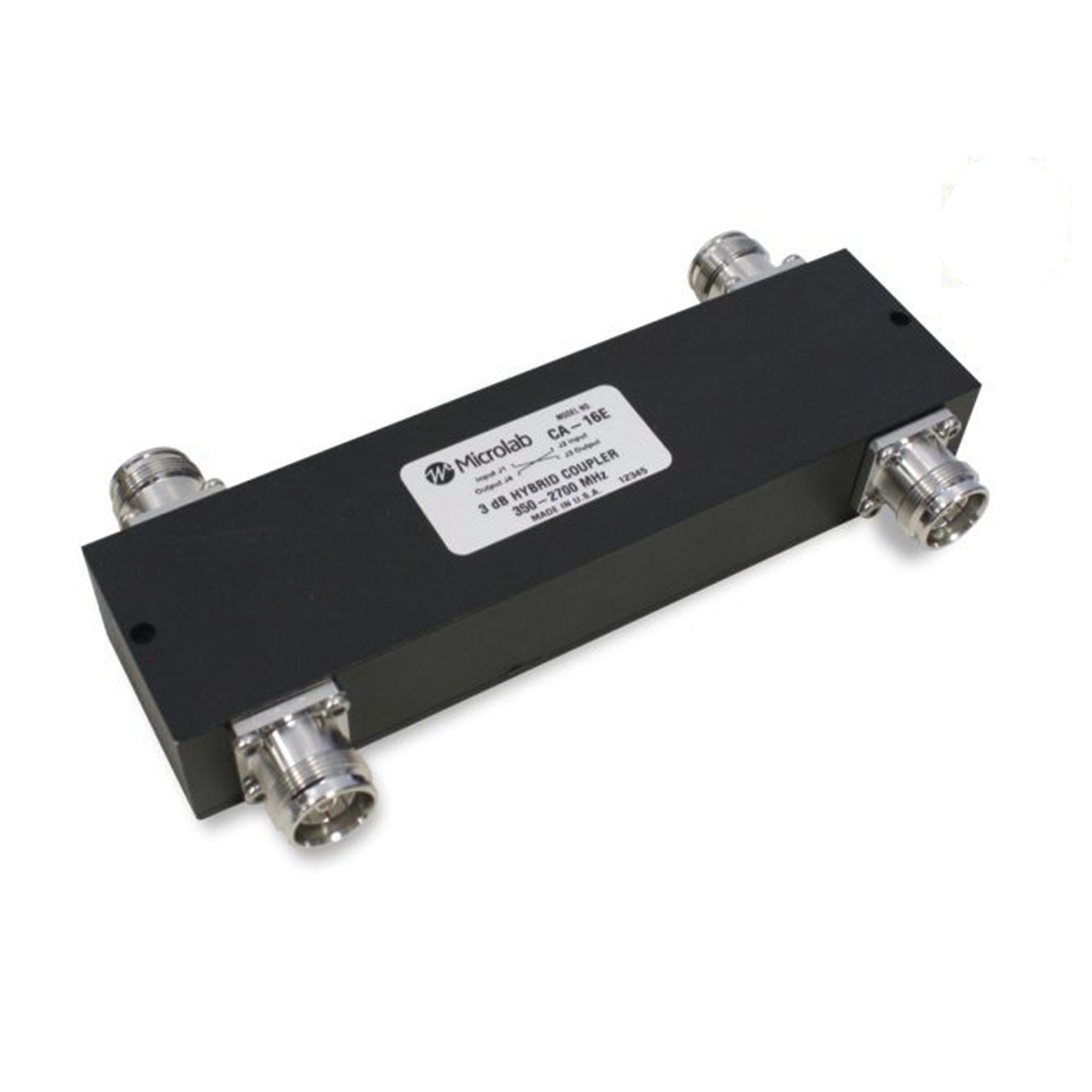 CA-16E Acoplador hibrido 2x2 350-2700MHz 200W -161dBc 4.3 -10 IP65