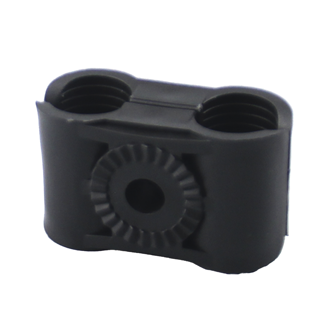 CB-12 Paquete de 10 Sujetadores Plasticos Para Cable Coaxial de 1/2