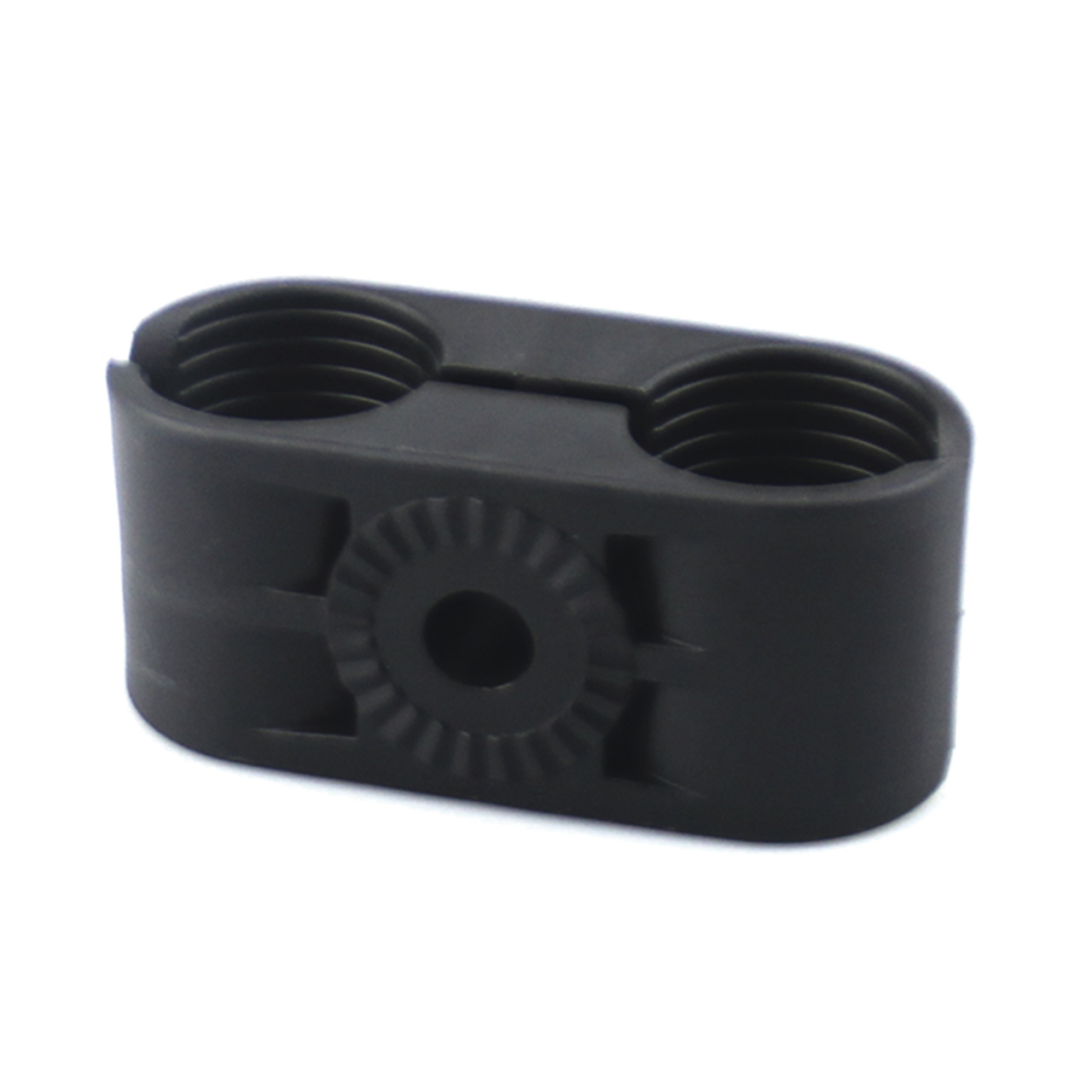 CB-58 Paquete de 10 Sujetadores Plasticos Para Cable Coaxial de 5/8