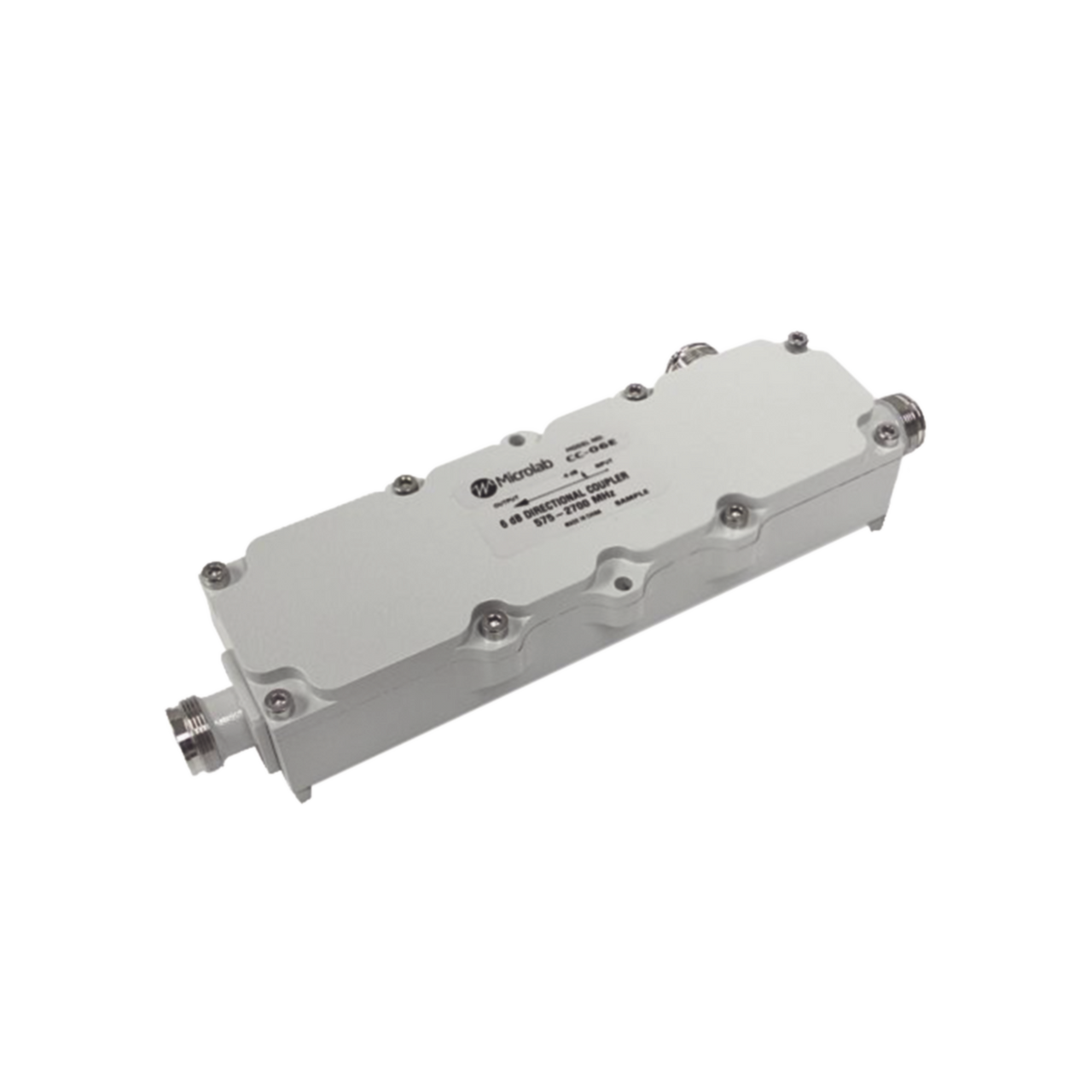 CC-05E Acoplador direccional 5dB 575-2700MHz 300W - 161 dBc 4.3 - 10 IP67