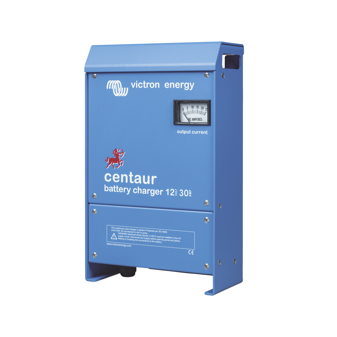 CC12/30 Cargador de Batería Centaur / Tecnología de Alta Frecuencia / Modelos 12-24 VDC / Carga 3 Etapas / 3 Salidas / Protección IP21