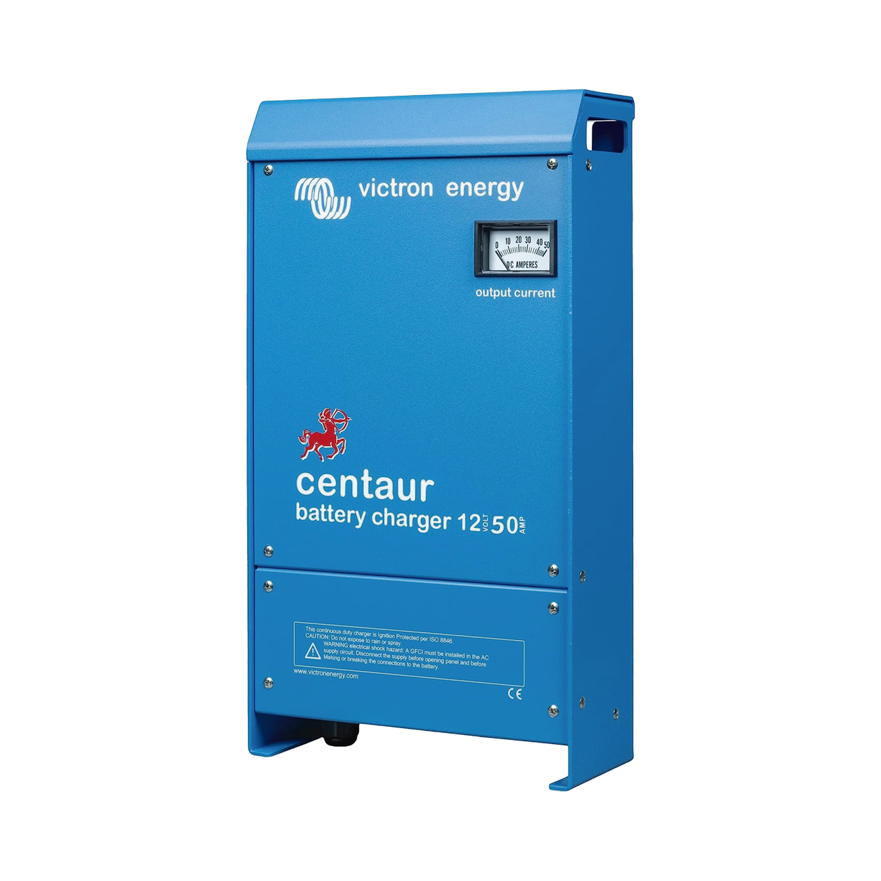 CC12/50 Centaur 12/50 / Cargador de Baterías 12V, 50A / Para Ambientes Marinos y Terrestres. /  Bancos de 200 a 500 Ah