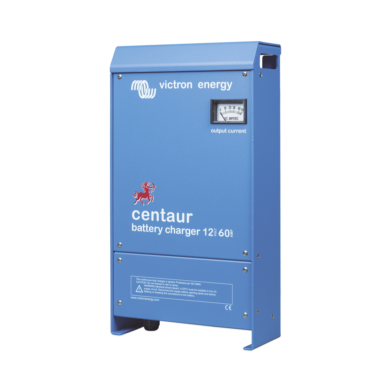 CC24/60 Centaur 24/60 / Cargador de Baterías 24V, 60A / Para Ambientes Marinos y Terrestres. /  Bancos de 140 a 600 Ah