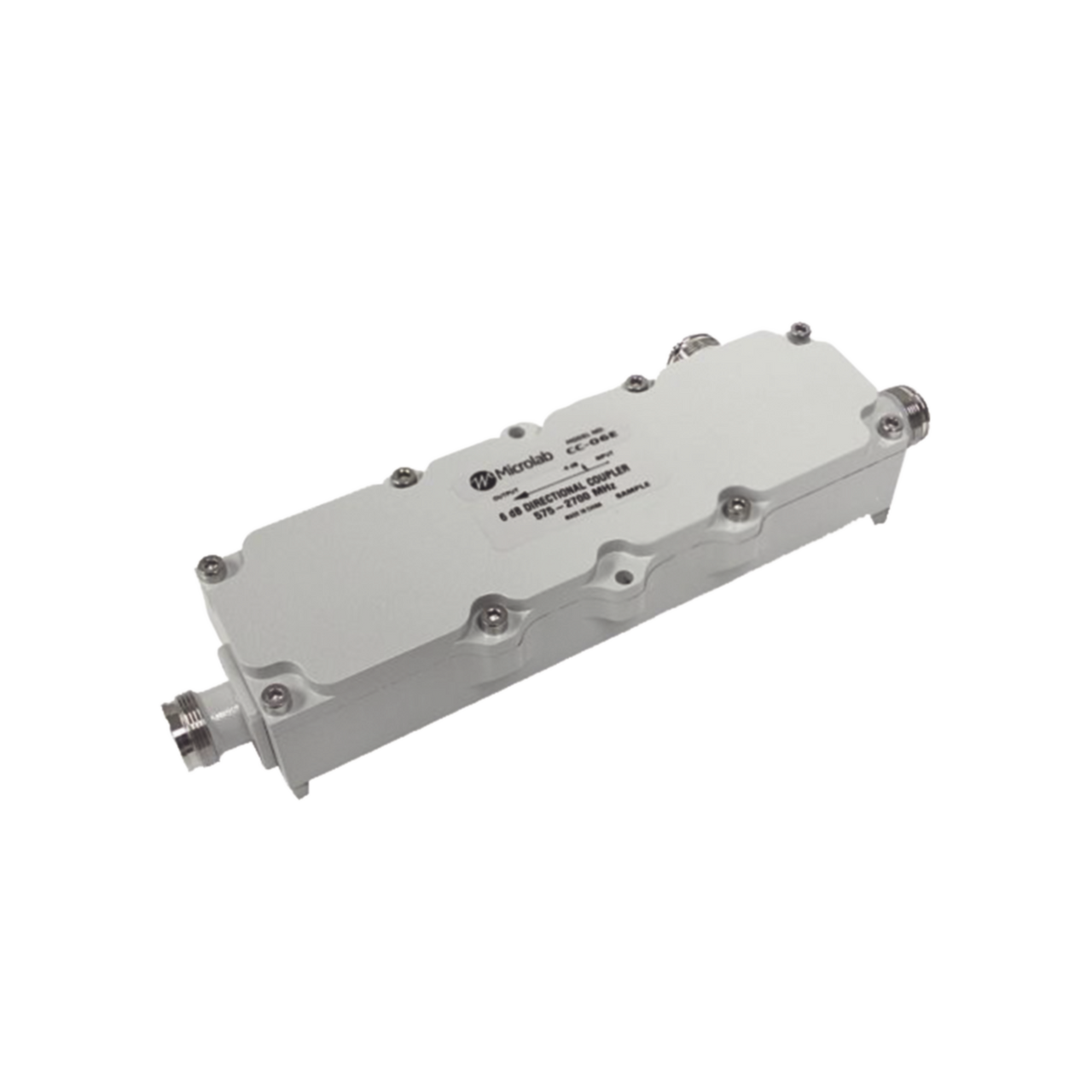 CC-30E Acoplador direccional 30dB 575-2700MHz 300W - 161 dBc 4.3 - 10 IP67