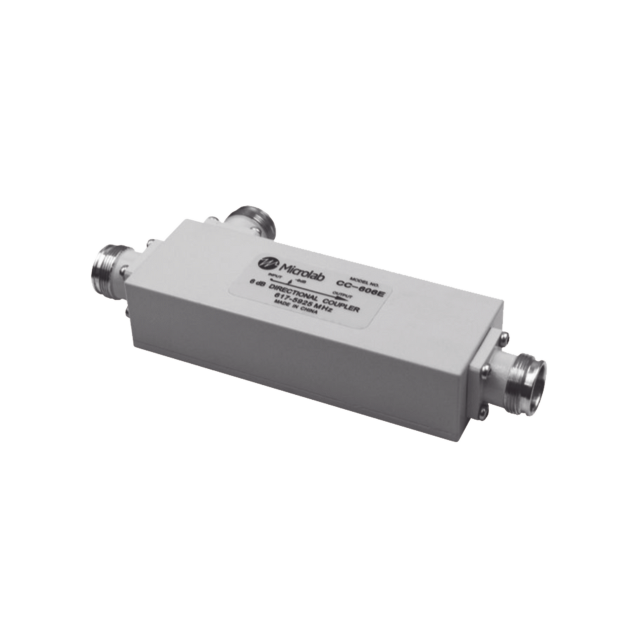 CC-606E Acoplador direccional 6dB 617-5925MHz 300W-161dBc 4.3-10 IP67