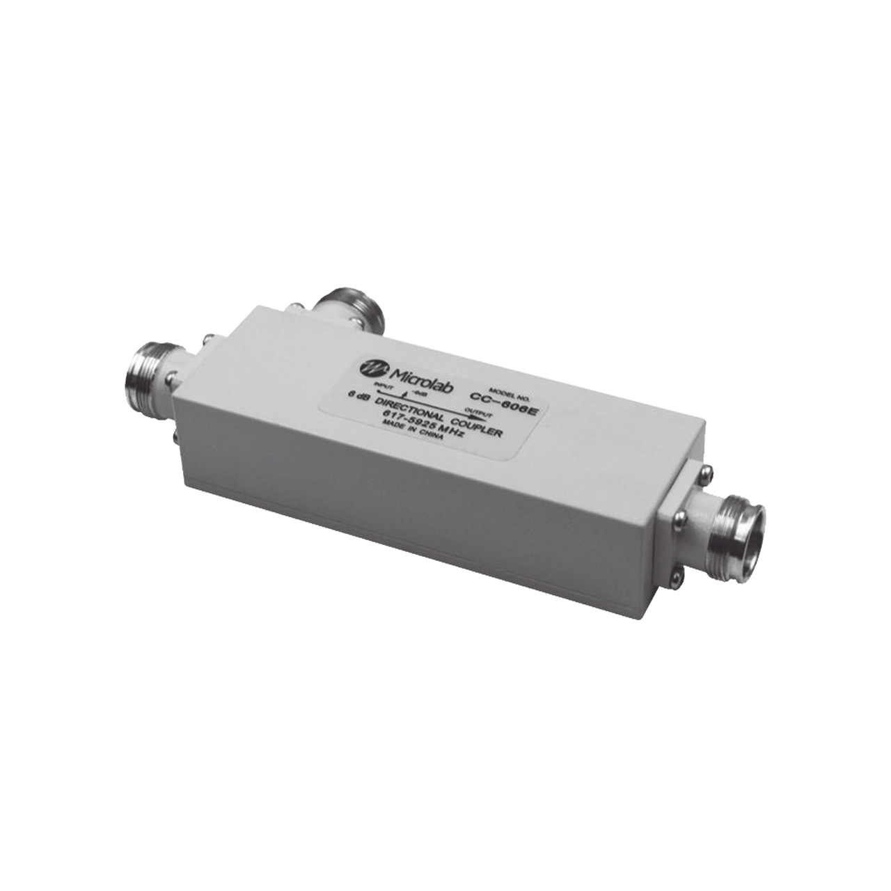 CC-608E Acoplador direccional 8dB 617-5925MHz 300W-161dBc 4.3-10 IP67
