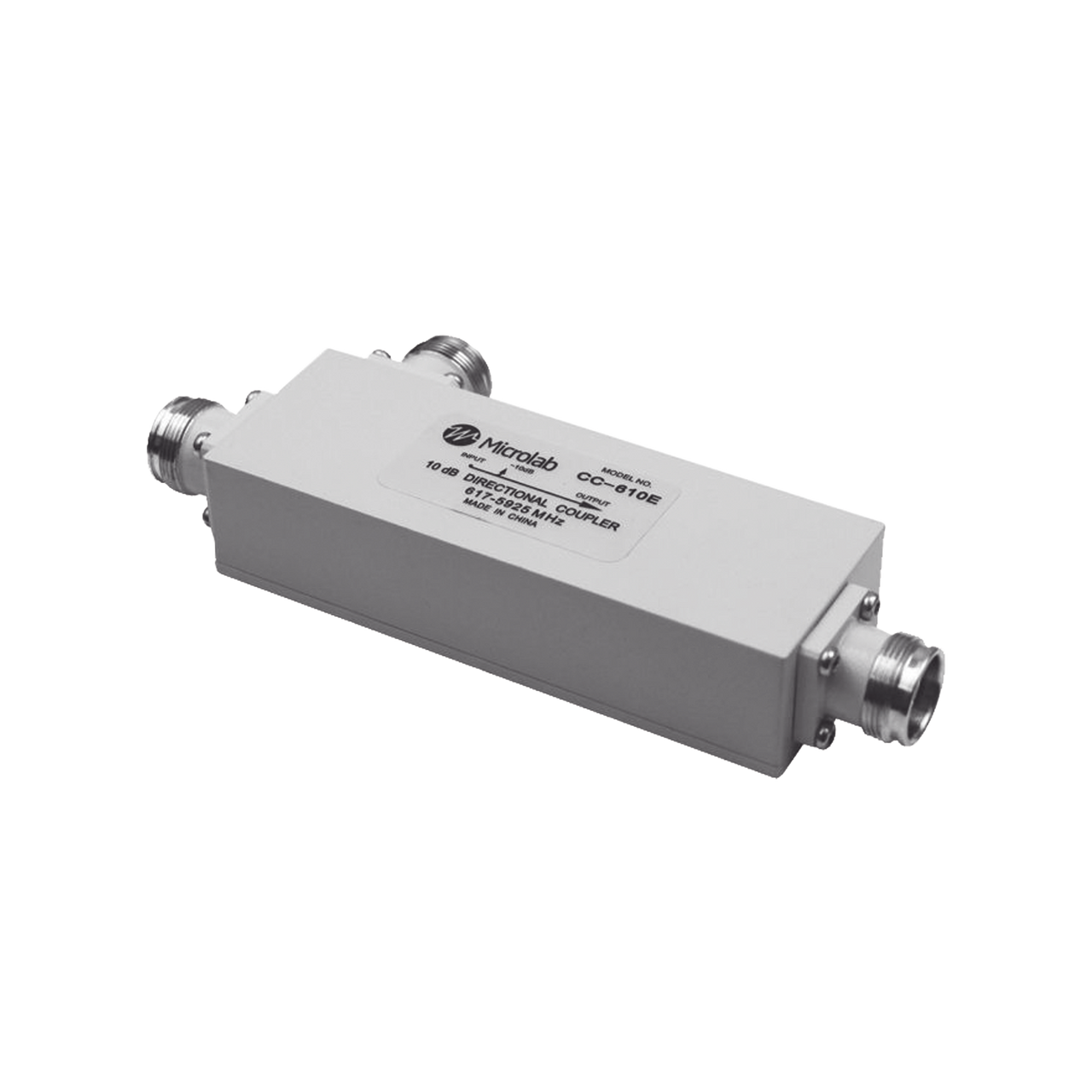 CC-610E Acoplador direccional 10dB 617-5925MHz 300W-161dBc 4.3-10 IP67