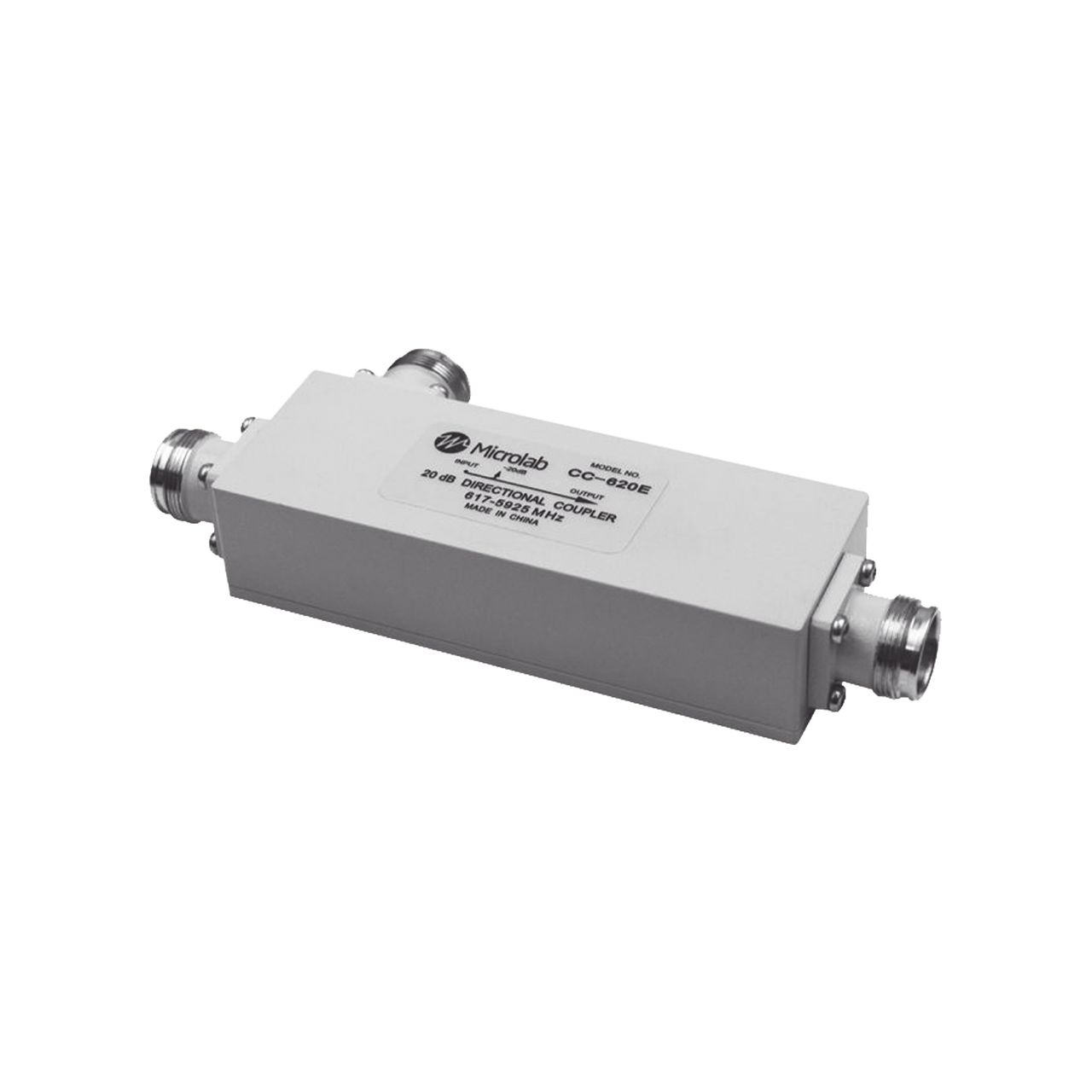 CC-620E Acoplador direccional 20dB 617-5925MHz 300W-161dBc 4.3-10 IP67