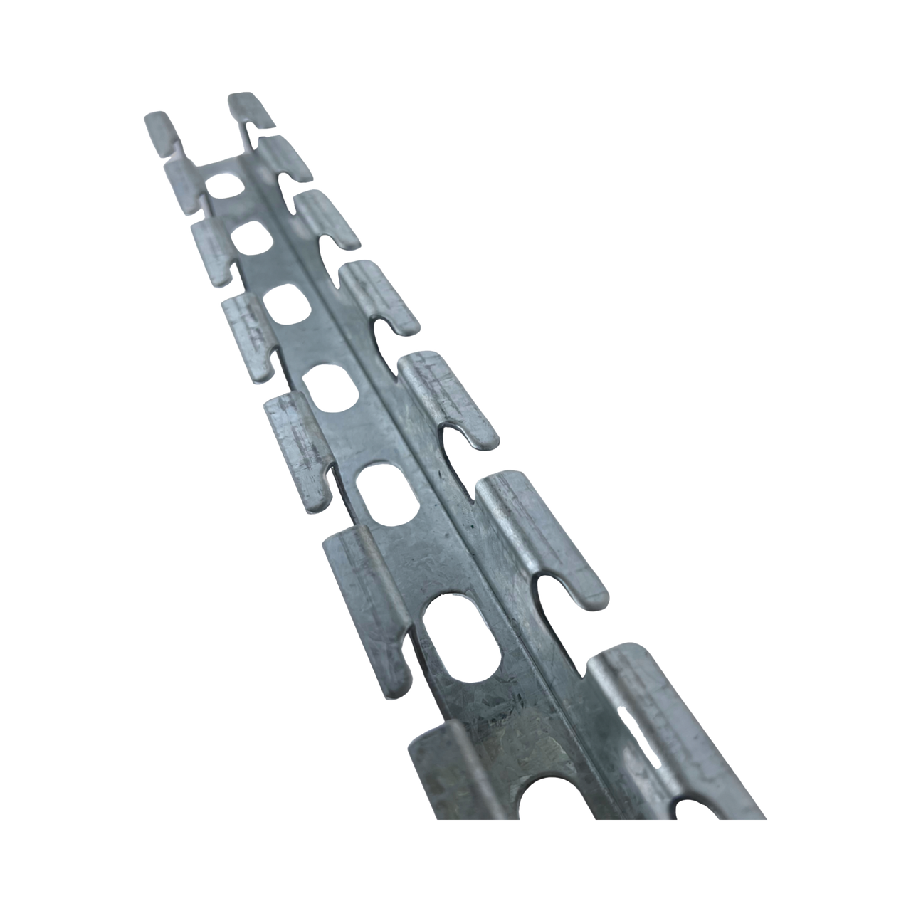 CH-SUJP-EZ Sujetador Universal Profundo Multiusos, Tramos de 3 metros de largo, Con Acabado Electro Zinc, Complemento Ideal Para la Instalación de Charola Tipo Malla