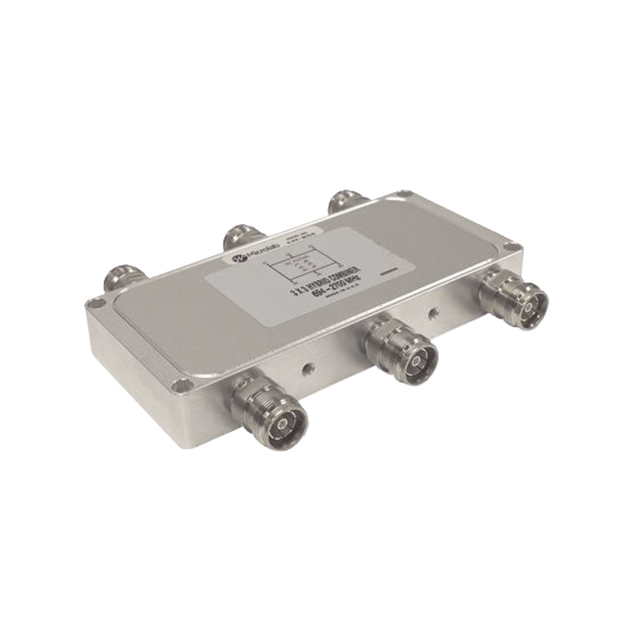 CM-80N Combinador hibrido 3x3 694-2700MHz 150W -161dBc tipo N IP64