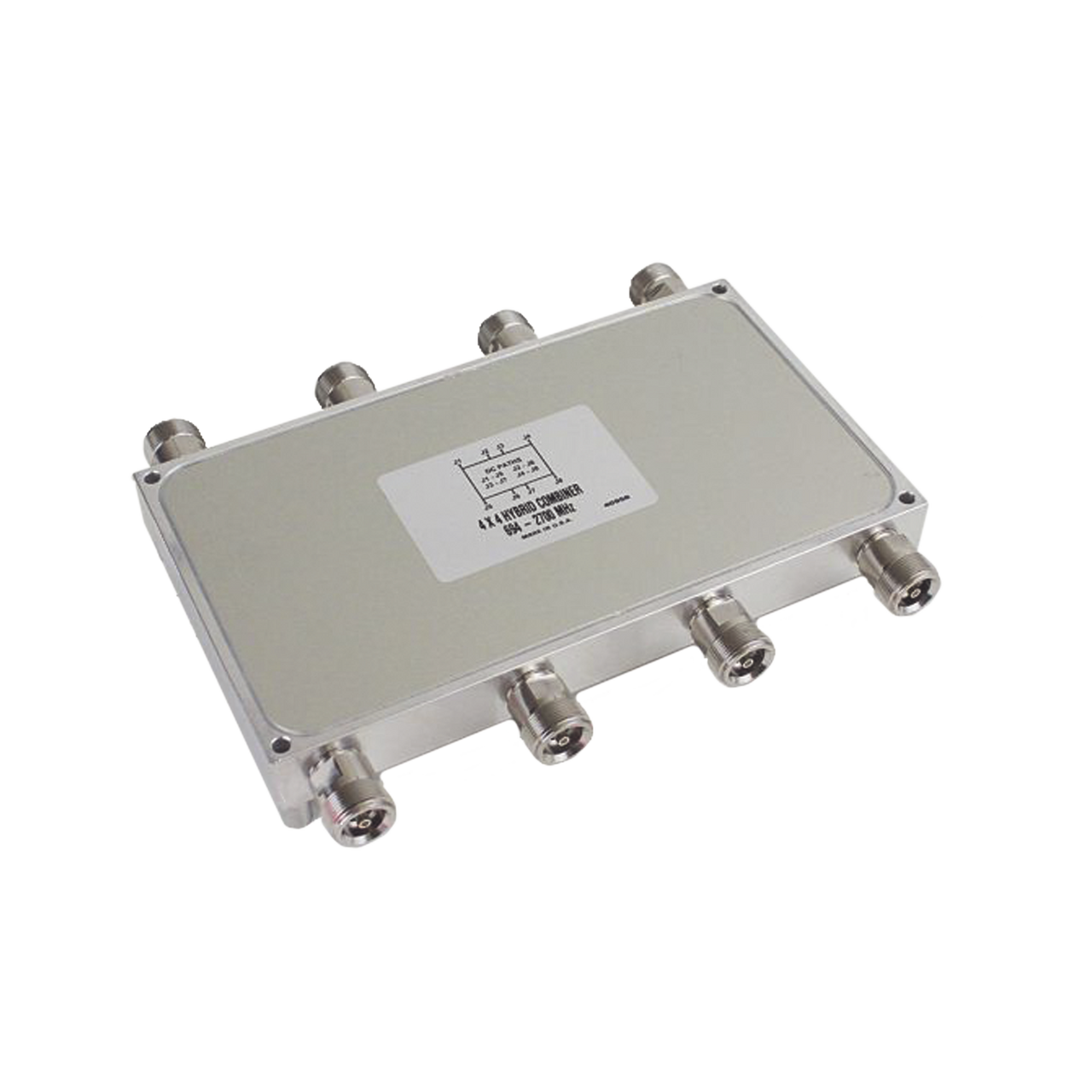 CM-88E Combinador hibrido 4x4 694-2700MHz 150W -161dBc 4.3-10 IP64