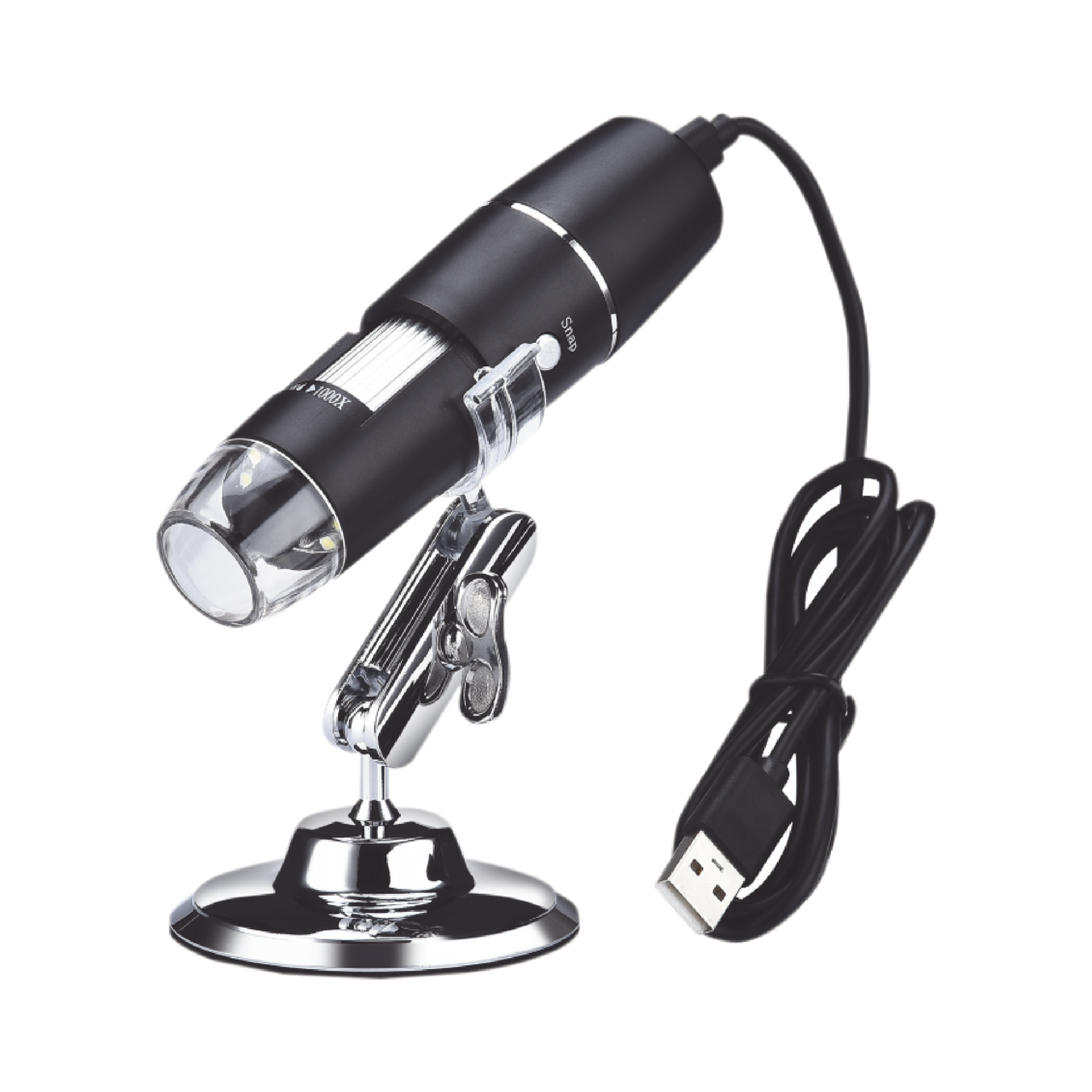 CP-MS1000 Microscopio Digital USB, 2 MP, 1000X, OEM.