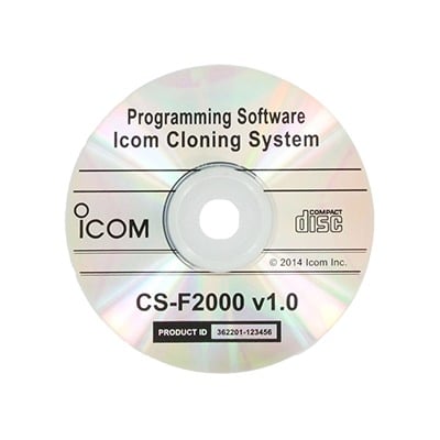 CS-F2000 Software de programación para ICF1000/2000 serie analógica