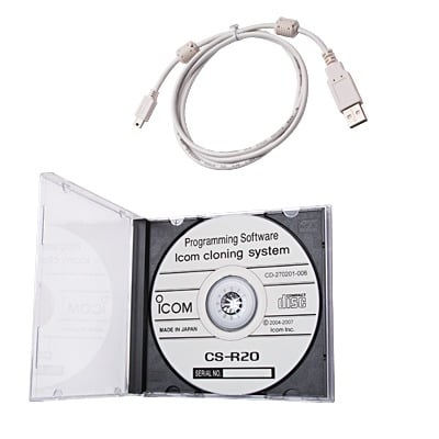 CS-R20 Software de programación y almacenamiento de frecuencias. Para ICR20.