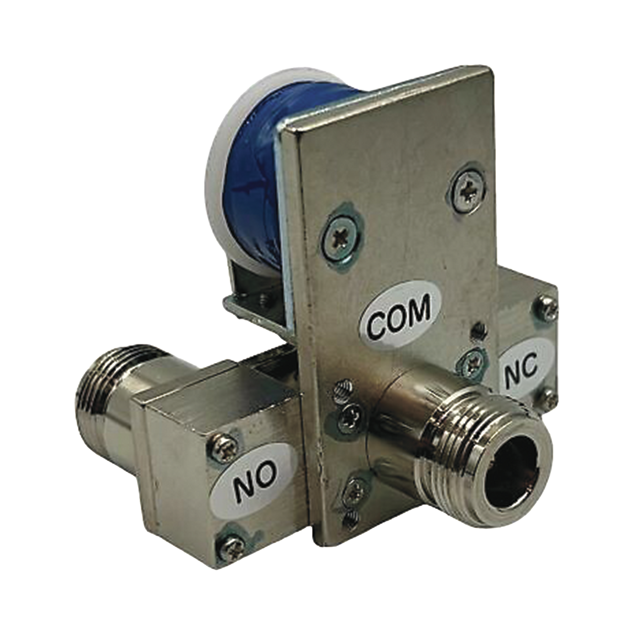 CX-520D Relevador Coaxial para Antena SPDT, 10-14 Vcc (12 Vcc Nom.), 160 mA, 250 Watt a 1 GHz.