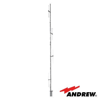 DB224-E Antena Base VHF, de 4 Dipolos, Rango de Frecuencia 138 - 150 MHz.