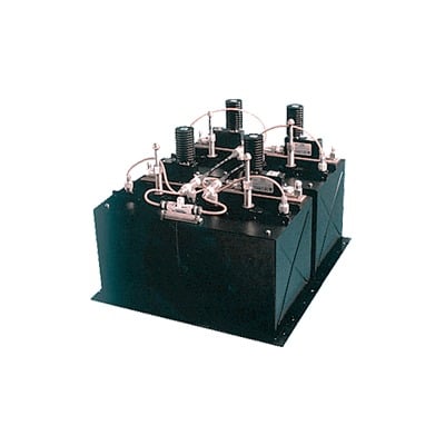 DB4368-5B Combinador dB SPECTRA, en Panel para Rack 19, 450-470 MHz, 5 Canales, 100 kHz de Sep. 150 Watt, N Hembras.
