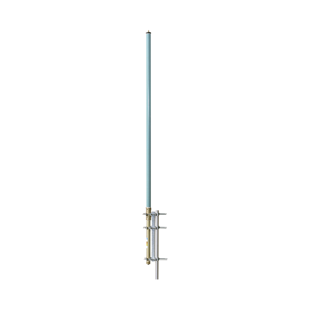DB809KE-XT Antena Colineal Omnidireccional 806-869 MHz, 10 dB, 63 MHz de Ancho de Banda, 500 Watt, DIN 7-16 Hembra.