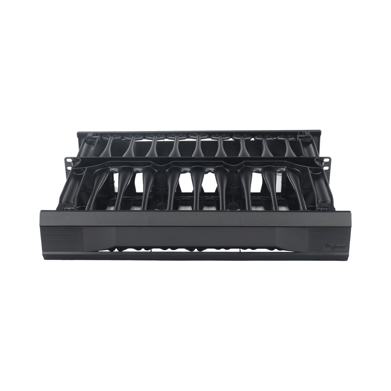 DCHS2 Organizador de Cables Horizontal CableTek, Sencillo (Solo Frontal), Para Rack de 19in, 2UR