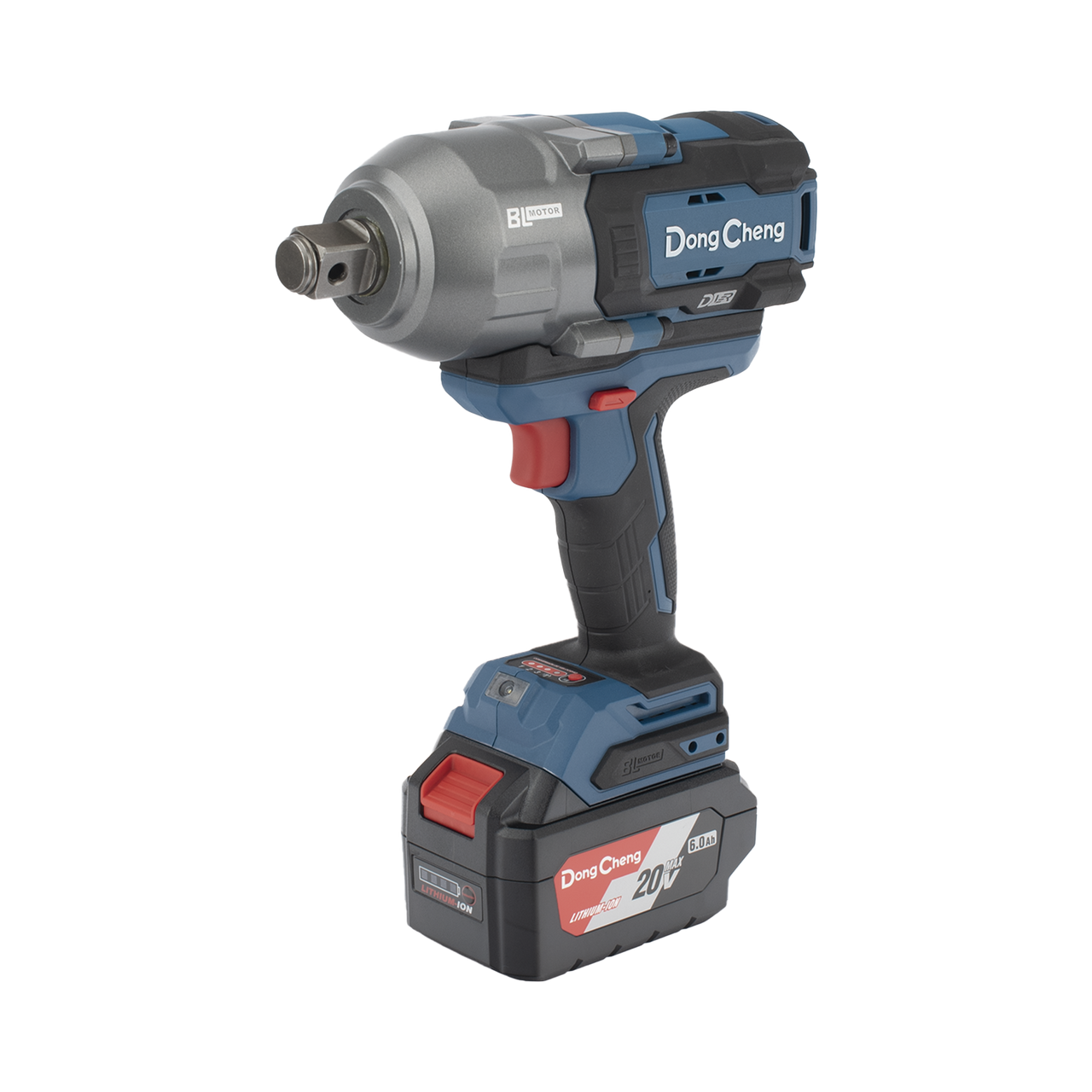 DCPB-1288H-2K Llave de Impacto Inalámbrica de 20V, Entrada de 3/4 in, Incluye 2 Baterías de 6Ah, Cargador y Estuche