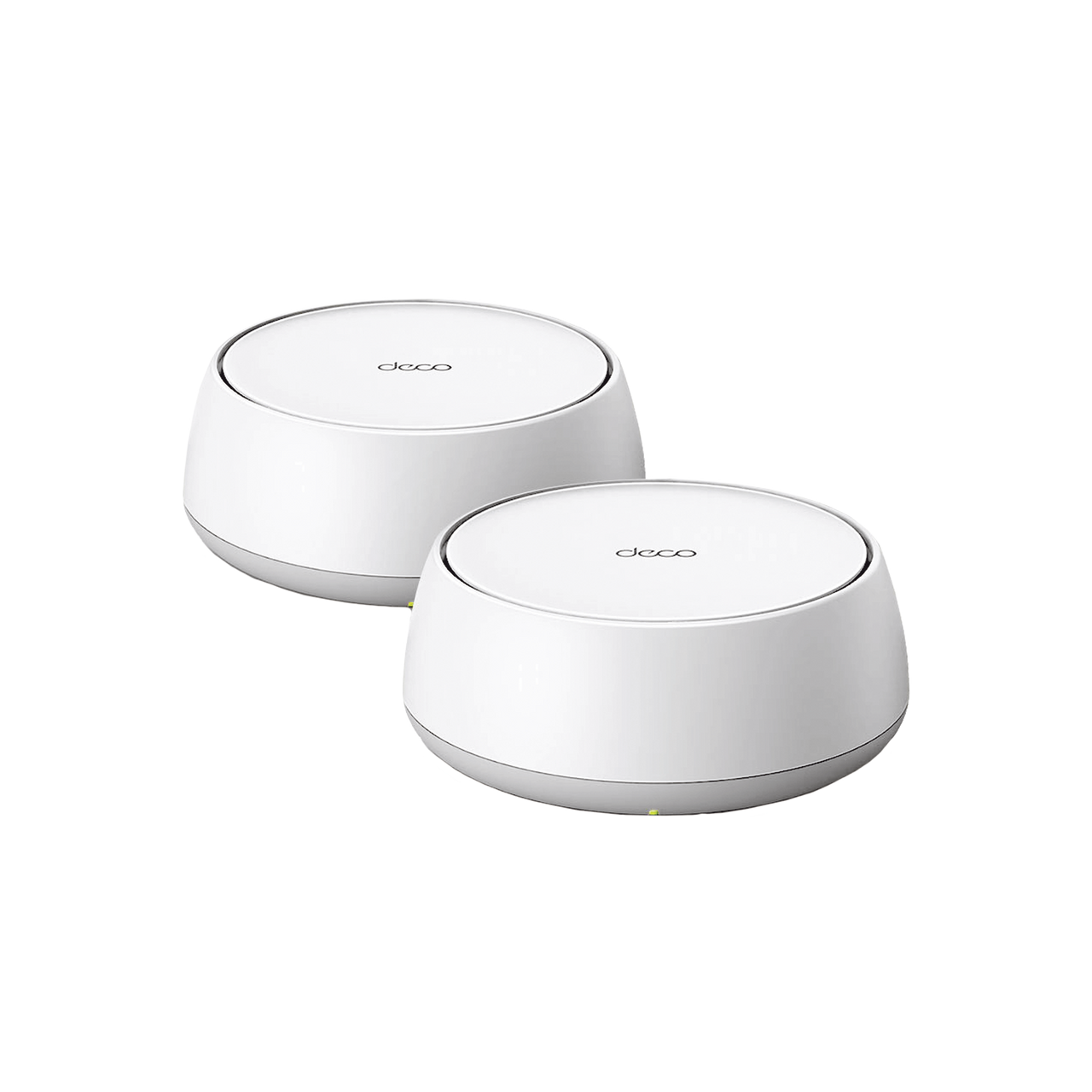 DECO-BE25-2PACK KIT 2 Routers Inalámbrico MESH Interior para Hogar / Doble Banda Wi-Fi 7 BE3600 Mbps / 2 Puerto 2.5 Gigabit WAN/LAN / 4 Antenas Internas / Operación Multi-Link MLO / Administración Mediante la App Deco (iOS, Android) / HomeShield