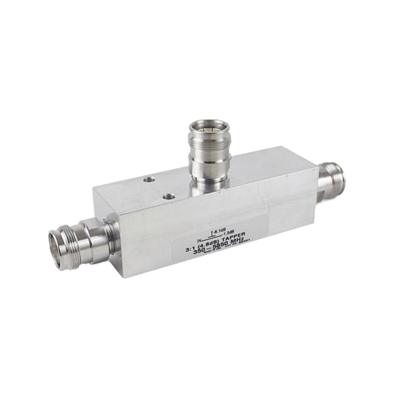 DN-44FE SEPARADOR 4.8dB (3:1) Tap 350-5930MHz 500W -161dBc 4.3-10 IP67 .