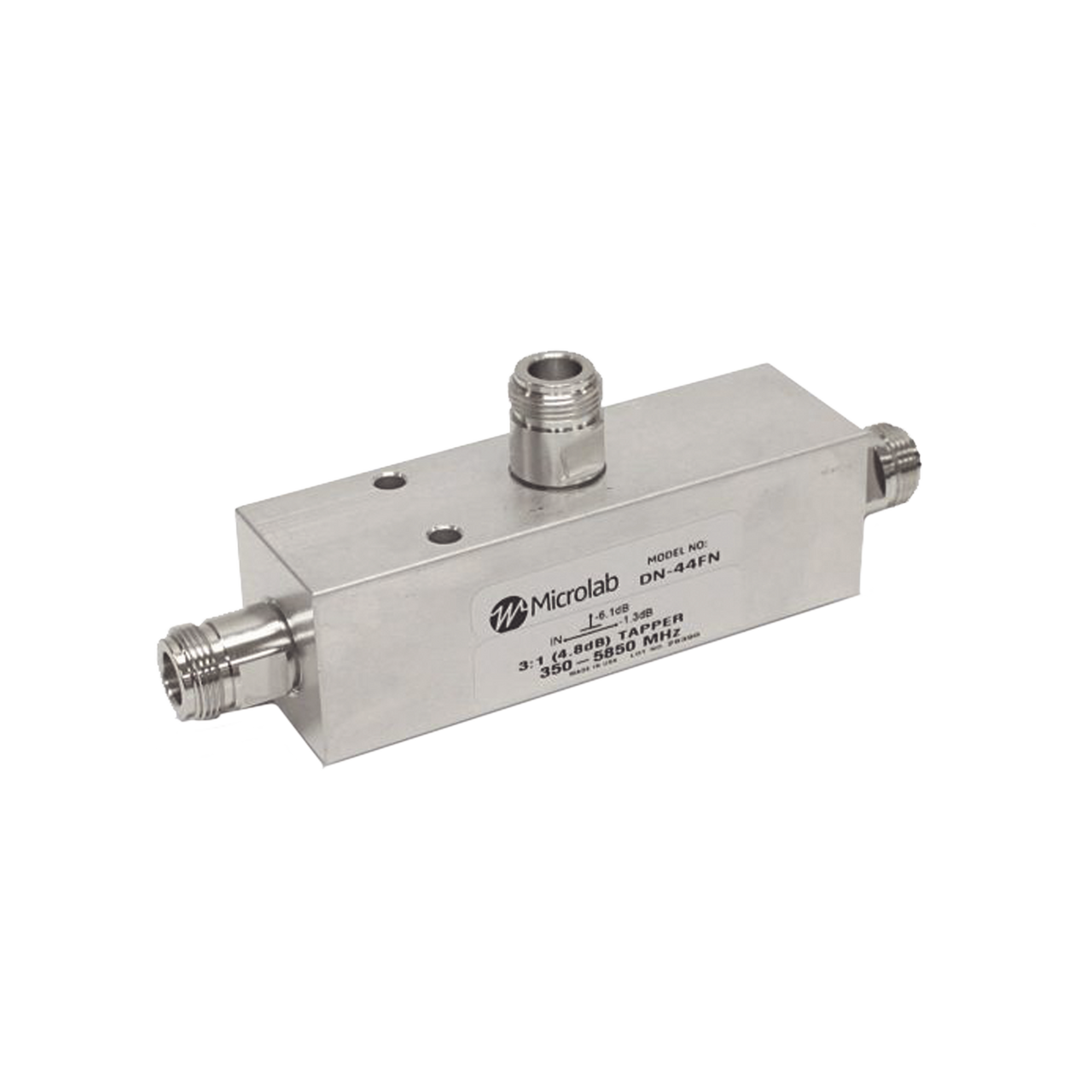 DN-94FN SEPARADOR 15dB (30:1) Tap 350-5930MHz 500W -161dBc TIPO N IP67 .