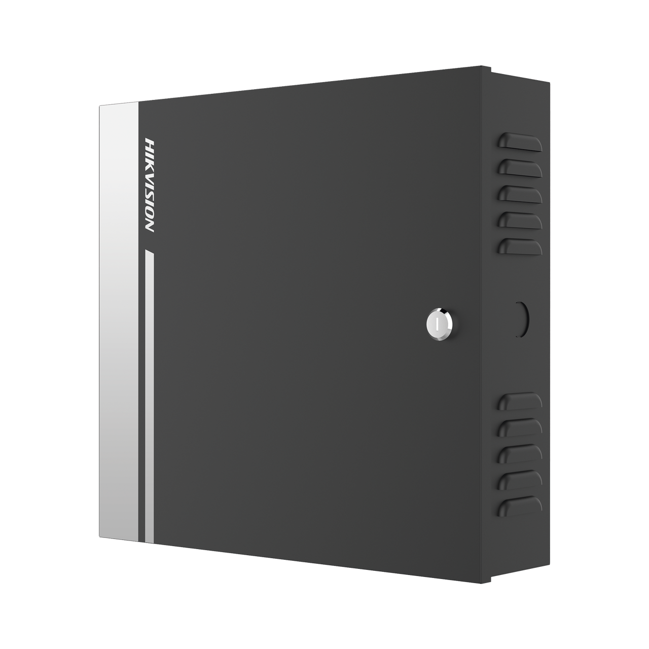 DS-K2814 Controlador de Acceso para 4 Puertas y 8 Lectores RS485 o 4 Wiegand / Incluye Gabinete y Fuente de Alimentación 12Vcc/8A / Soporta Batería de Respaldo /  Wiegand y RS-485 / 10,000 Tarjetas