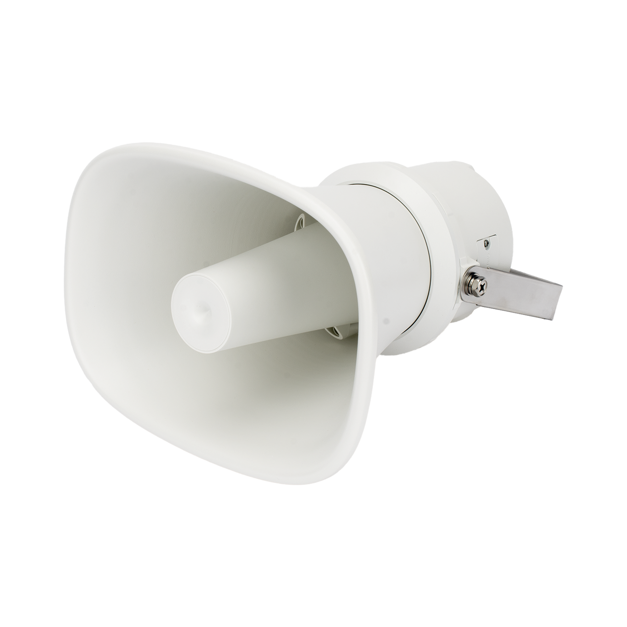 DS-QAZ1325G1T(C) Altavoz IP Tipo Trompeta / 25 Watts / 24VCD / Integración con Hik-Central Professional / Reproducción de Audio vía Red / IP67 / Metal