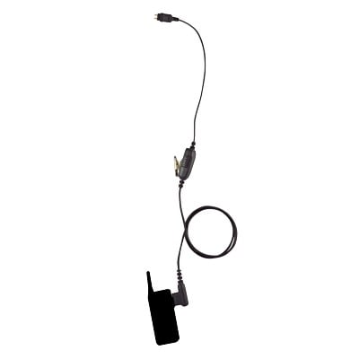 E1-1W2MG131 Micrófono de 1 cable serie LOC para Motorola EP350/450/450S, MAGONE, MOTOTRBO: DEP450,XPR3000,CP200D. Hytera TC500/600