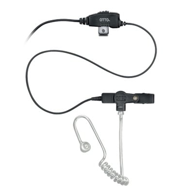 E1-EA2MS131 Micrófono-Audífono de 1 cable con tubo acústico para radios DEP450, EP450, MAGONE y TC500/600/700, PD506