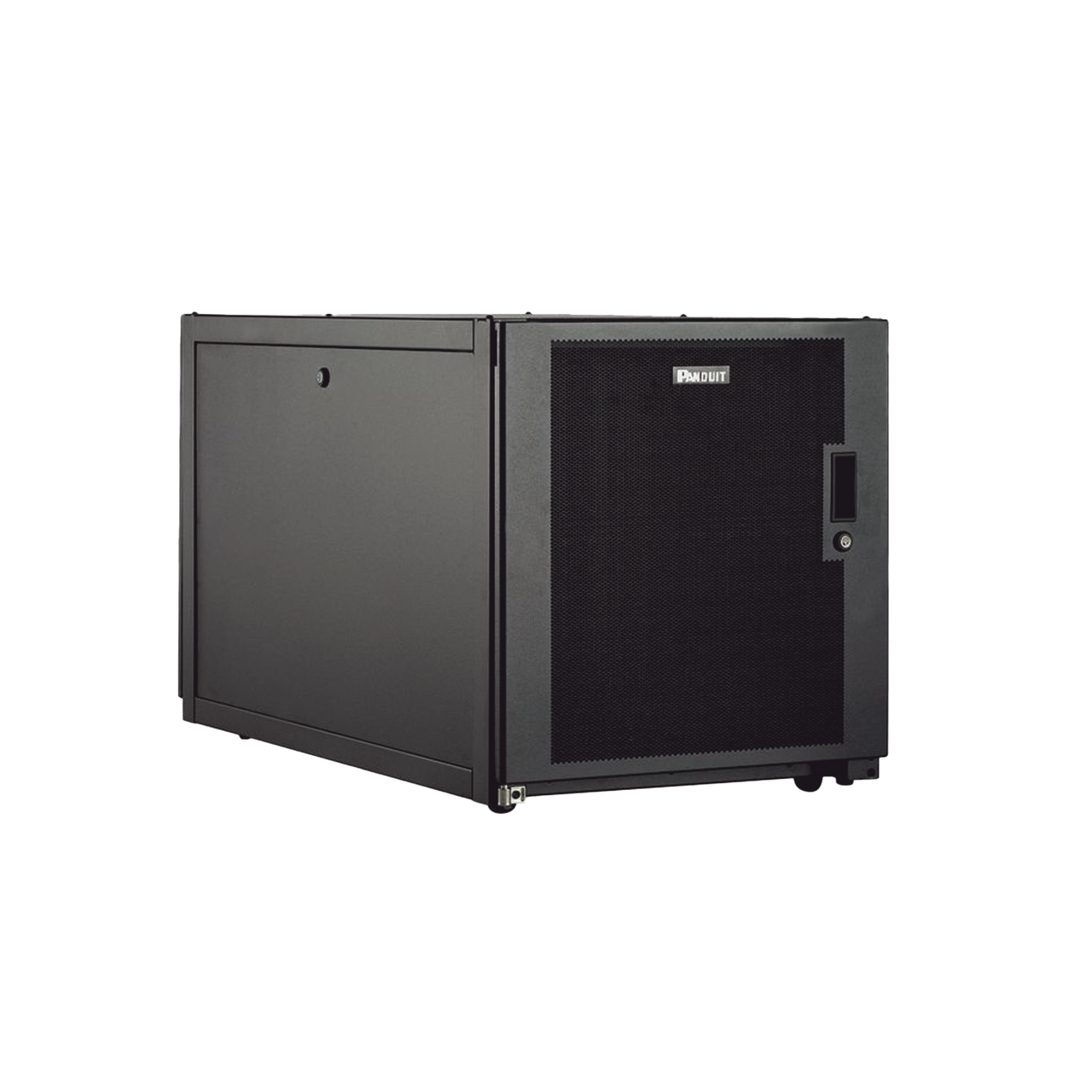 E6212B1 Gabinete Profesional de Telecomunicaciones, de Piso, 12 UR, 600 mm de Ancho y 1070 mm de Profundidad, Color Negro