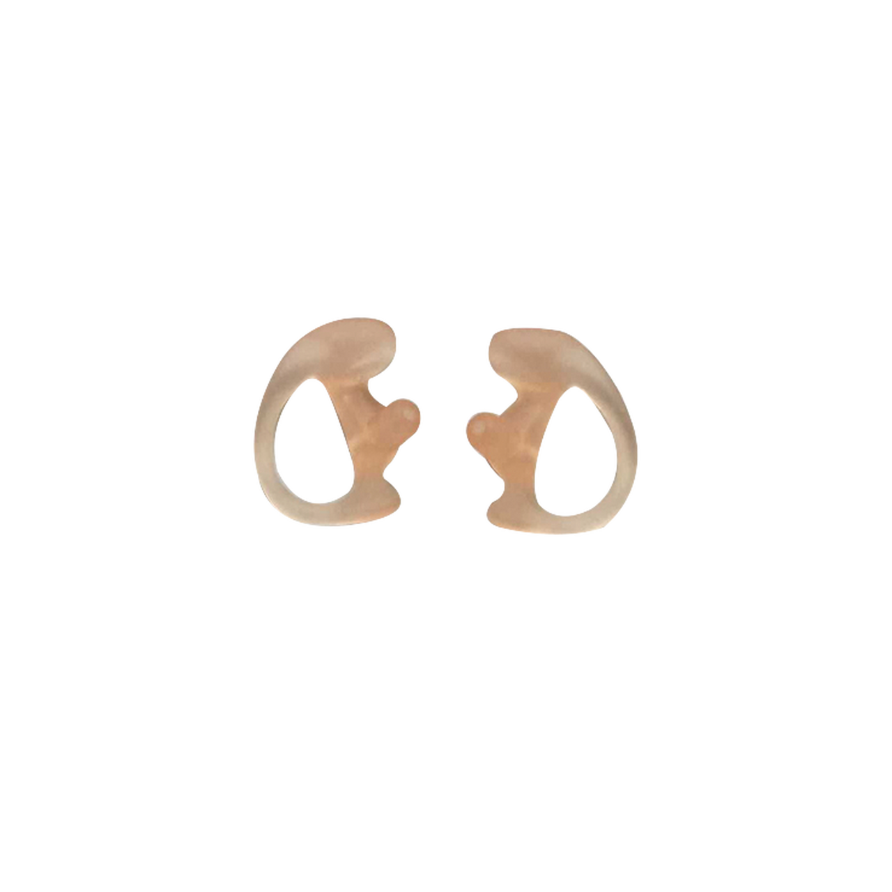 EAR-TIP3-L  Auricular de oido abierto transparente hipoalergenico mediano